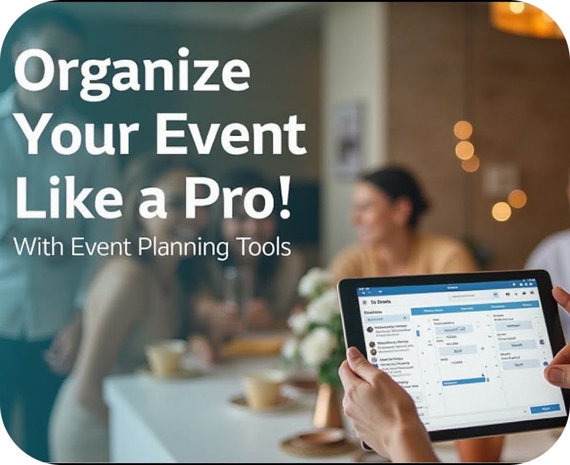 Organise your event like a pro
